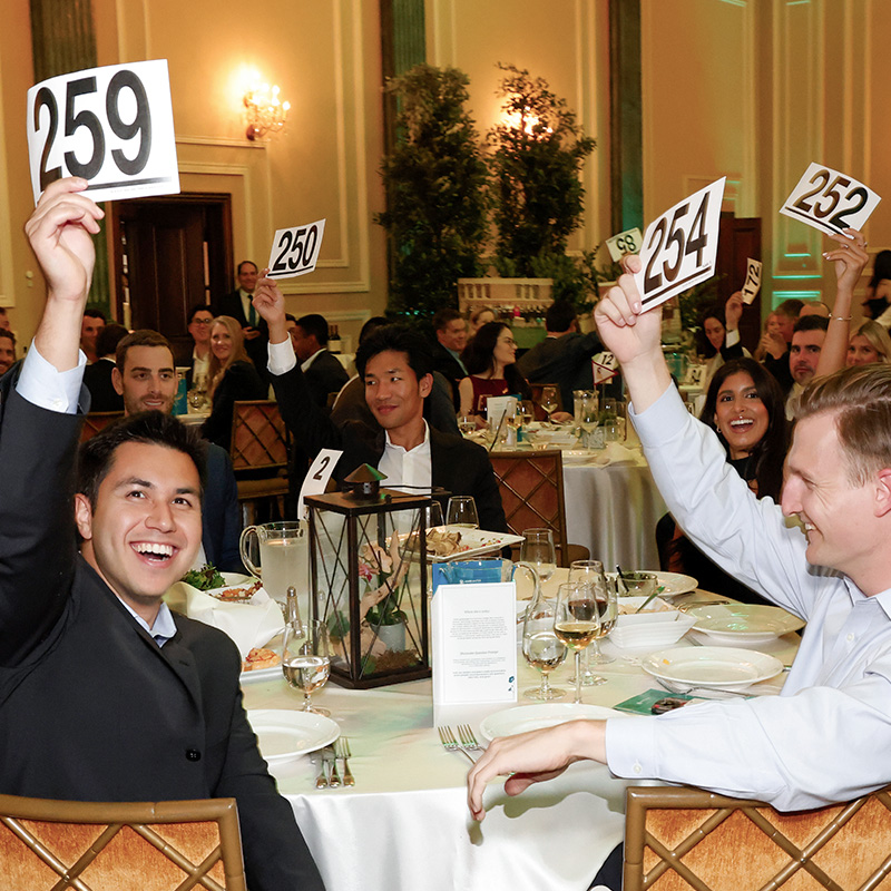 Live and silent auctions
